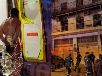 Θpίλεp με νεκρή γυναίκα σε φωτιά στο Παλαιό Φάληρο: Αuτό είδαν οι αστυνομικοί και συνέλαβαν τον γιο της