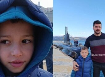 Μπράβο παλίκαρε: 8χρονος βούτηξε μαζί με τον μπαμπά του για να πιάσει τον σταυρό στα Χανιά