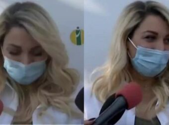 «Το μωρό μοιάζει στον Βασίλη…»: «Λύγισε» από συγκίνηση η Κωνσταντίνα Σπυροπούλου μόλις βγήκε από το μαιευτήριο