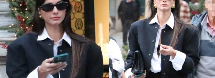 Ξέχασε να αλλάξει παπούτσια;: Θέαμα στο κέντρο της Αθήνας η Ηλιάνα Παπαγεωργίου, όλοι κοιτούσαν τα πόδια της
