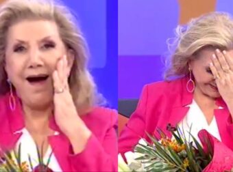 «Το ήξερες ότι φοράω μακιγιάζ»: “Λύγισε” στον αέρα η Λίτσα Πατέρα με την έκπληξη που της έκαναν τα εγγόνια της