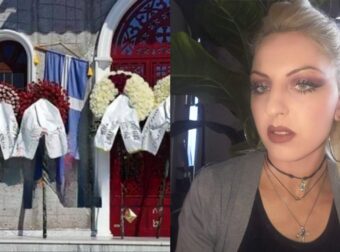 «Δάκρυσε» & ο Θεός στην Κατερίνη: Σκηνές αρχαίας τραγωδίας στην κηδεία της 38χρονης Βέρας που απανθρακώθηκε στο αυτοκίνητό της