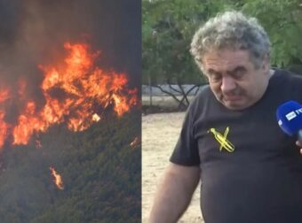 Έκλαψε όλη η χώρα: Αγρότης σπαράζει on air για τις φωτιές- «Δυστυχώς δεν έμεινε τίποτα, χάθηκαν οι κόποι μιας ζωής»