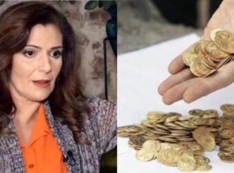 Ανεκτίμητος θησαυρός, περήφανη η Θεοδώρα Σιάρκου για τον σύζυγό της: “Έσκαψε και βρήκε 4.000 χρυσά νομίσματα”