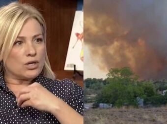 Συγκινεί η Μαριάννα Τουμασάτου, μια ανάσα από τις φλόγες το σπίτι της: “Θα ήθελα να σας ήξερα έναν έναν”