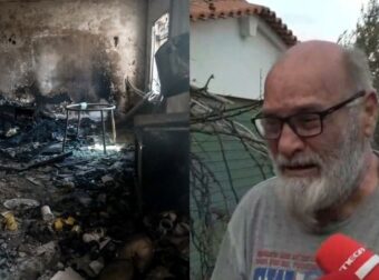 «Έχτιζα το σπίτι μου μόνος μου 30 χρόνια, τώρα πού να πάω;»: «Ραγίζει» καρδιές ο κύριος Κλεάνθης από το Μενίδι