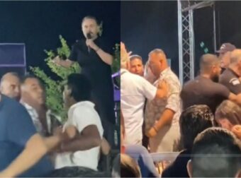 Έξαλλος ο Σταμάτης Γονίδης, άρχισε τα «γαλλικά»: Απίστευτος καβγάς σε πανηγύρι όπου τραγουδούσε – Τον πέταξαν έξω