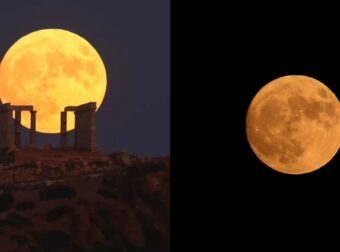 Υπερπανσέληνος: Εντυπωσιάζει το «μπλε φεγγάρι» του Αυγούστου – Μαγευτικές οι εικόνες της Ελλάδας μας
