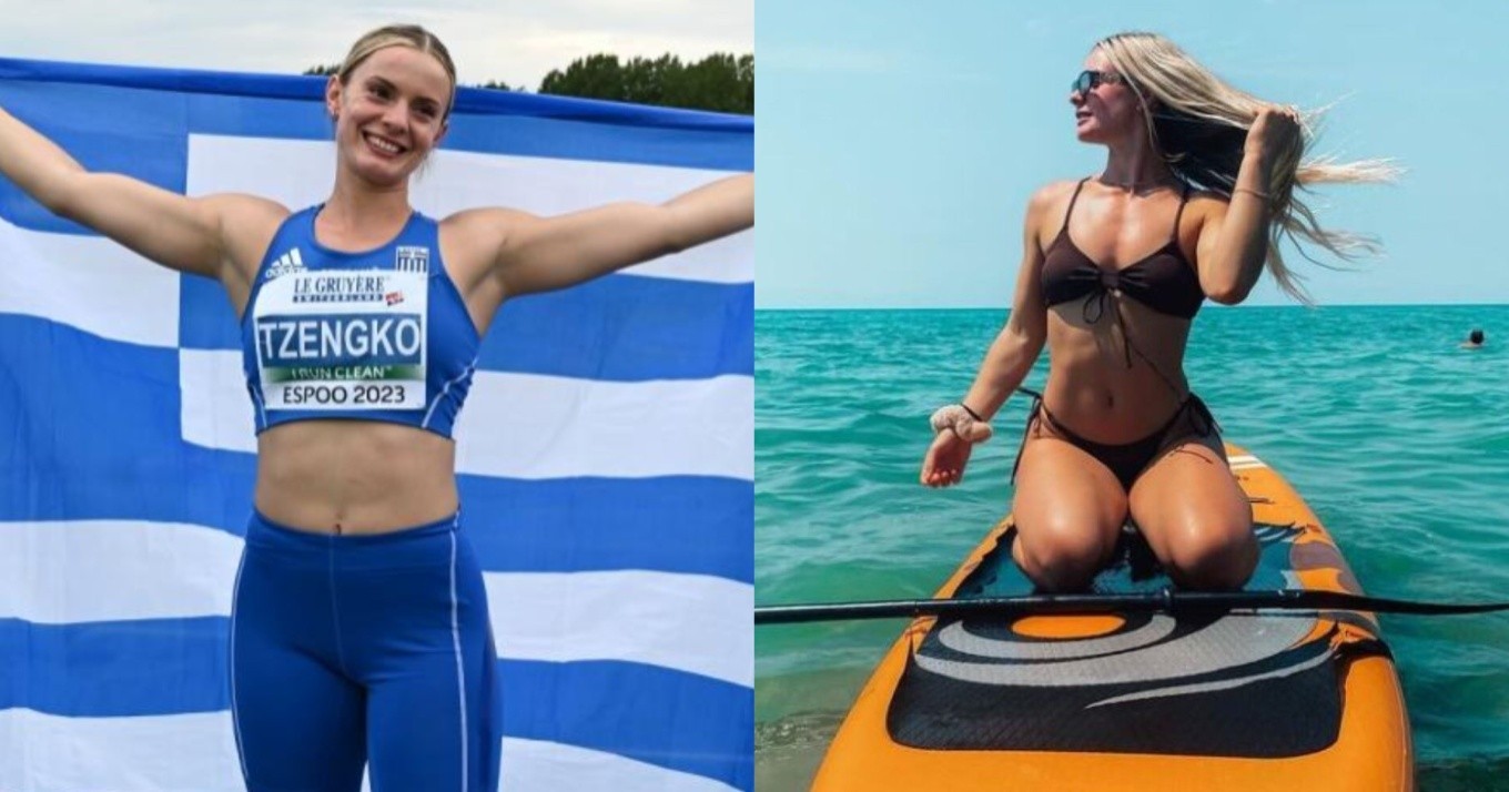 Ίσως η πιο όμορφη Ελληνίδα αθλήτρια αυτή τη στιγμή: Η Ελίνα Τζένγκο πήγε στη Μύκονο & τρέλανε τους τουρίστες