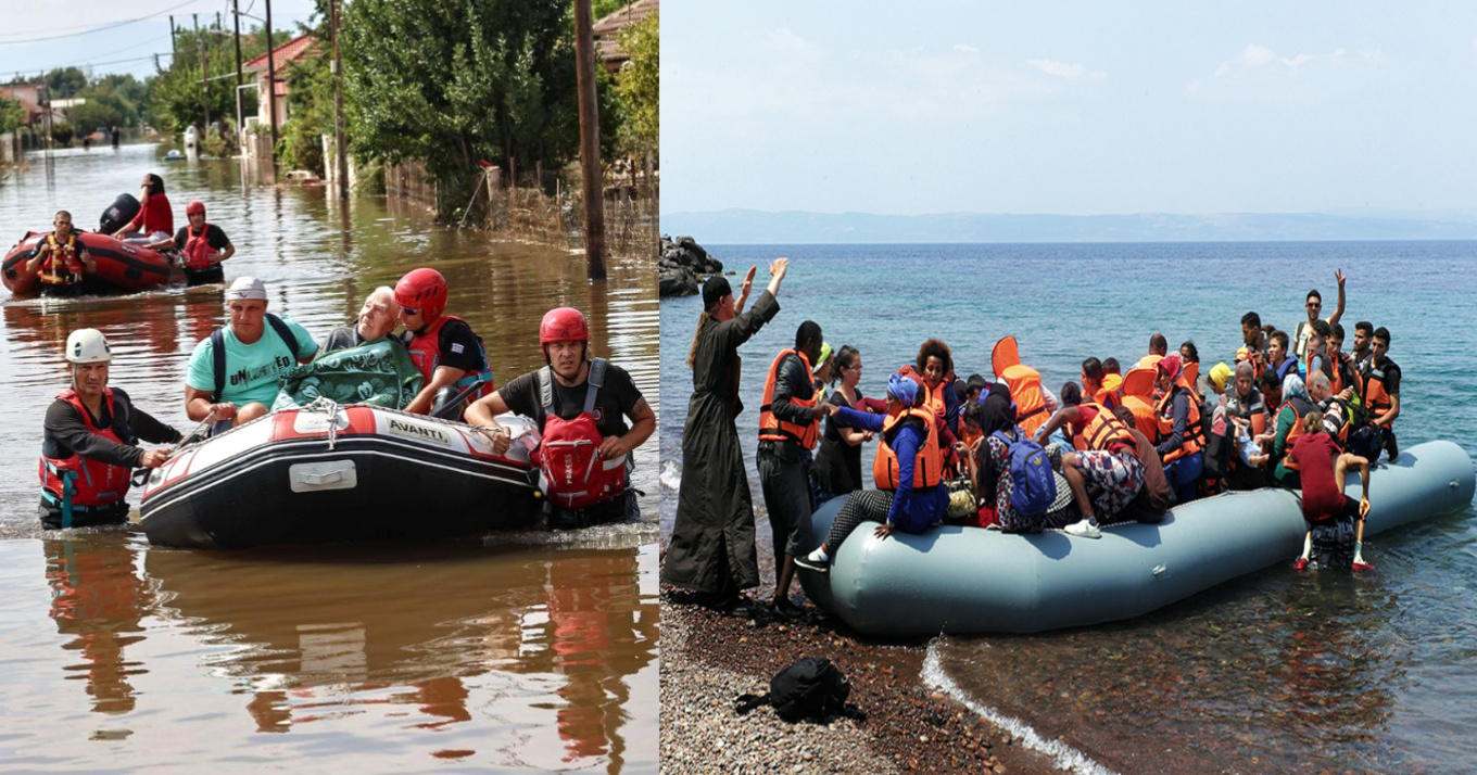 Κάνουν τον γύρο του διαδικτύου: Σάλος με όσα είπε για πλημμυροπαθείς & μετανάστες ο φωτορεπόρτερ, Μάριος Λώλος
