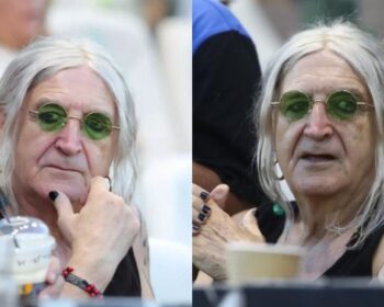 Με πολύχρωμο σαλβάρι, σανδάλια και πράσινα γυαλιά: Ο Νίκος Καρβέλας πήγε έτσι στο γήπεδο & ξετρέλανε όλες τις γυναίκες