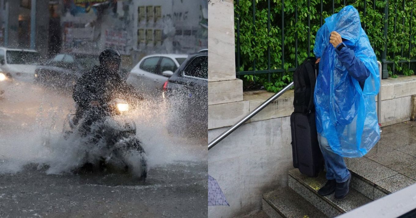 Ξεκινά η επέλαση της κακοκαιρίας «Π»: Κεραυνοί, έντονες βροχές & καταιγίδες – Πού θα «χτυπήσει» τις επόμενες ώρες