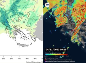 Νέο έκτακτο της ΕΜΥ: Πώς θα εξελιχθεί η κακοκαιρία τύπου «Π» έως το βράδυ του Σαββάτου – Οι περιοχές που είναι στο «κόκκινο»