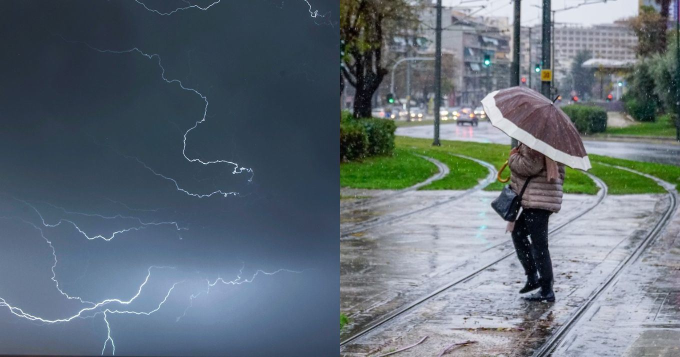 Νέο έκτακτο δελτίο της ΕΜΥ: Ισχυρή κακοκαιρία μέσα στις επόμενες ώρες – Ποιες περιοχές θα «σαρώσουν» τα ακραία φαινόμενα