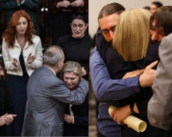 Έκλαιγε όλο το αμφιθέατρο: Ράγισαν καρδιές στο ΑΠΘ- Έδωσαν πτυχίο στις αδικοχαμένες φοιτήτριες των Τεμπών