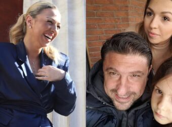 Περήφανος μπαμπάς ο Νίκος Χαρδαλιάς: Μαζί με την πρώην & τη νυν σύζυγο για χάρη της 22χρονης κόρης του