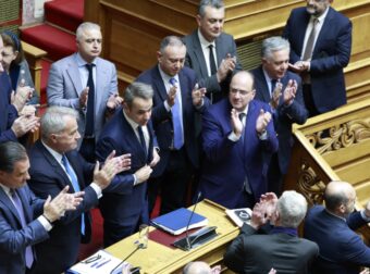 Καταψηφίστηκε η πρόταση δυσπιστίας για τα Τέμπη από 159 βουλευτές