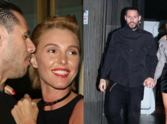 Γεματός κρύσταλλα αυτός, με φουξια μαλλιά εκείνη: Έγιναν θέαμα στη Μύκονο Τάμτα & Κασιδόκωστας, τους κοιτούσαν όλοι