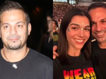 Ντέμης Νικολαΐδης: Ποζάρει 1 φορά μετά από 1 χρόνο, αγκαλιά με την κόρη του, Μελίνα και τη σύντροφο Αλεξάνδρα