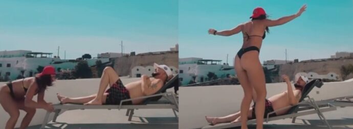 Τον κοιτάζει & λιώνει: Η Ασημίνα “παίζει” με τον Χρήστο Δάντη  και όλη η Σαντορίνη μιλάει για τον μεγάλο έρωτα τους