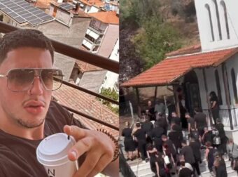 Γέμισε λευκά λουλούδια η Εκκλησία: Ανείπωτος θρήνος στη κηδεία του 19χρονου Γιάννη που σκοτώθηκε σε ΛούναΠαρκ
