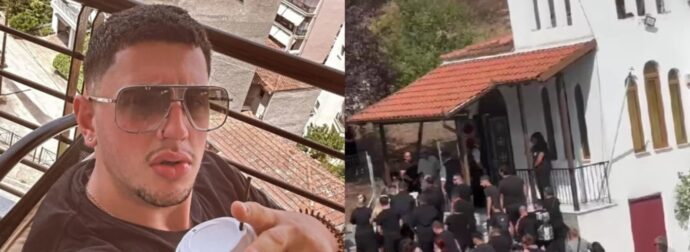 Γέμισε λευκά λουλούδια η Εκκλησία: Ανείπωτος θρήνος στη κηδεία του 19χρονου Γιάννη που σκοτώθηκε σε ΛούναΠαρκ