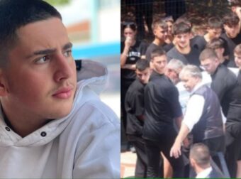 Ακούς παντού κλάματα και μοιρολόγια: Στην αγκαλιά των μαυροφορεμένων φίλων του στην τελευταία του κατοικία o Γιάννης