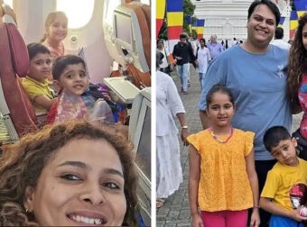 Η τραγική τελευταία selfie οικογένειας πριν την αεροπορική τραγωδία στην Ινδία: Ζευγάρι γιατρών με τα παιδιά τους