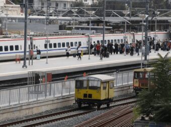 ΤΡΕΝΟ ΓΕΜΑΤΟ ΕΠΙΒΑΤΕΣ ΑΚΙΝΗΤΟΠΟΙΗΘΗΚΕ ΤΟ ΜΕΣΗΜΕΡΙ ΣΤΗ ΘΕΣΣΑΛΟΝΊΚΗ