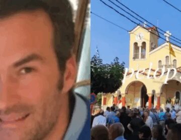 Ράγισαν καρδιές στην κηδεία του μάνατζερ, Ανδρέα Κυριακόπουλου που έπεσε στο μετρό του Συντάγματος – Ξέσπασε σε κλάματα ο Τσιμίκας