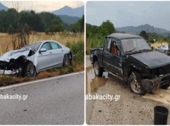 Καλαμπάκα: Τραγωδία με νεκρό 55χρονο σε σφοδρό τροχαίο