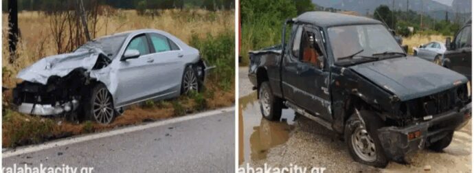 Καλαμπάκα: Τραγωδία με νεκρό 55χρονο σε σφοδρό τροχαίο