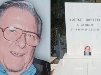 Κώστας Βουτσάς: Άγνωστος πήγε κι έβαλε φωτογραφία του πάνω στον τάφο του -Η οργισμένη ανάρτηση της κόρης του και γιατί δεν έχουν βάλει ποτέ