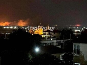 ΜΕΓΑΛΗ ΦΩΤΙΑ ΣΤΗ ΘΕΣΣΑΛΟΝΙΚΗ