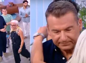 Άρια Καλύβα: Φίλησε ψυχρά τον Λιάγκα κι αποχώρησε από το Πρωινό