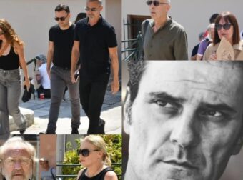 Όλοι οι συντελεστές του «Παρά 5» ήταν εκεί: Σε κλίμα συγκίνησης το τελευταίο «αντίο» στον Γεράσιμο Μιχελή