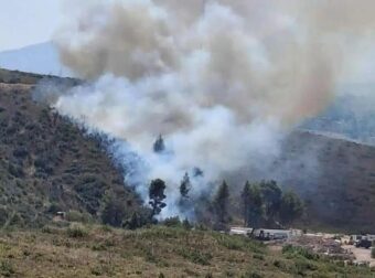 Φωτιά στην Σταμάτα: Μεγάλη κινητοποίηση της Πυροσβεστικής