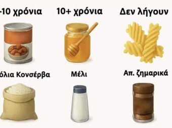 30 τρόφιμα που πρέπει να έχετε στο ντουλάπι σας και έχουν εξαιρετικά μεγάλη διάρκεια ζωής