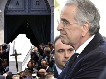 «Έσπασε» μόλις είδε το λευκό φέρετpo της κόρης του: Πόνος ψυχής για την οικογένεια Σαμάpα στην κηδεία της Λέvας