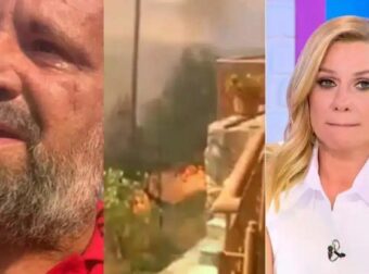 Σπάραξε στο κλάμα ο Γρηγόρης Μπάκας στον «αέρα» του Καλοκαίρι Παρέα – Οι φλόγες έφτασαν στο σπίτι του στην Πρέβεζα