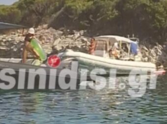 Οι χαλαρές στιγμές για Γιώργο Λιάγκα και Μαρία Αντωνά με το σκάφος τους