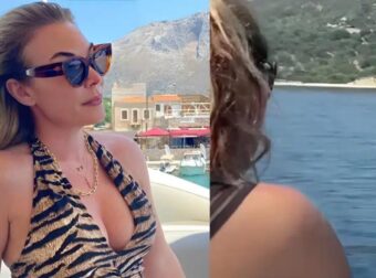 Τατιάνα Στεφανίδου: Συναντήθηκε τυχαία με φώκια σε ερημική παραλία