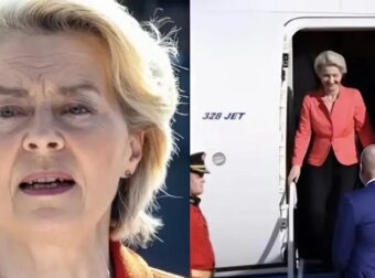 TPOMOΣ ΣΤΟΝ ΑΕΡΑ ΓΙΑ ΤΗΝ ΟΥΡΣΟΥΛΑ ΦΟΝ ΝΤΕΡ ΛΑΪΕΝ – ΕΚΑΝΕ ΑΝΑΓΚΑΣΤΙΚΗ ΠΡΟΣΓΕΙΩΣΗ ΣΤΗ ΒΟΥΛΓΑΡΙΑ