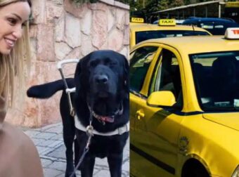 Οδηγός ταξί αρνήθηκε στην τυφλή Παραολυμπιονίκη Καρολίνα Πελενδρίτου να έχει μαζί της τον σκύλο οδηγό της