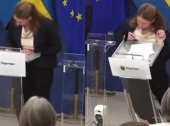 Σουηδία – Σοκ στη συνέντευξη τύπου: Η υπουργός Υγείας κατέρρευσε on air σε ζωντανή μετάδοση – Δείτε βίντεο