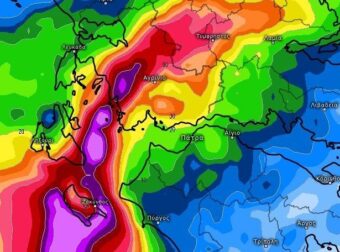 Κακοκαιρία με 100 τόνους νερού ανά στρέμμα – Προειδοποίηση Τσατραφύλλια