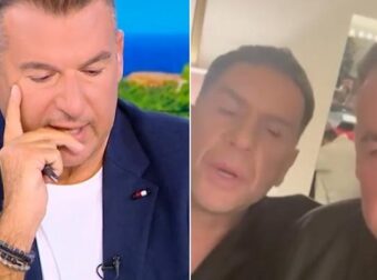 Λιάγκας για Μαζωνάκη: «Ξέσπασε σε λυγμούς και έκλαιγε σαν παιδί για 5 λεπτά! Μπήκαν στο καμαρίνι και κρατούσαν τυλιγμένο…»