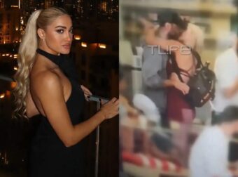 Ασυγκράτητη η Ιωάννα Τούνη: Βούτηξε τον νέο κούκλο σύντροφο της και τον αγκάλιαζε μέσα στον κόσμο