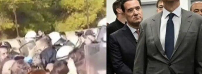 Ένταση προκλήθηκε κατά Μητσοτάκη-Γεωργιάδη στα εγκαίνια νέου ογκολογικού στο Νοσ. «Αττικόν»