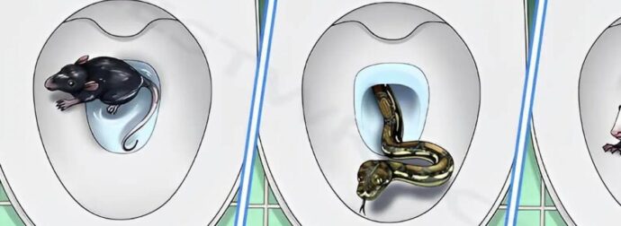 5 πλάσματα που μπορούν να σέρνονται μέσα από την τουαλέτα σας και πώς να τα σταματήσετε